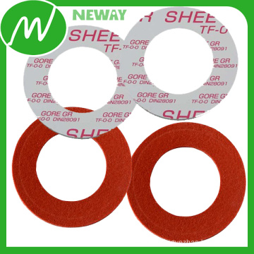 Adhesive Backed Silicone EPDM Rubber Flange Gasket